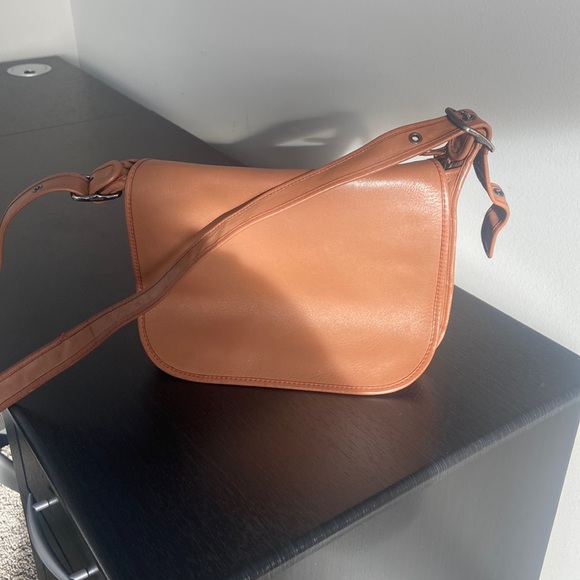 Coach Handbags - COACH Brown Saddle Bag Purse